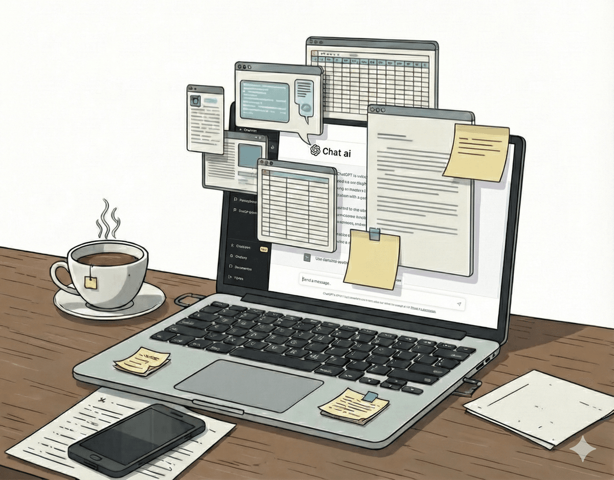 BusyWork Illustration